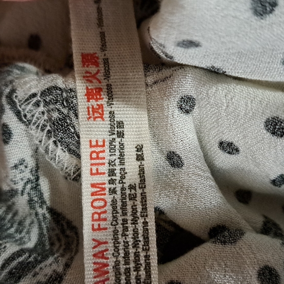 Free People One on One Date Bodysuit Top Ivory Combo - Picture 12 of 12